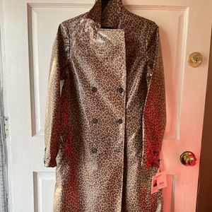 NWT Something Navy Raincoat